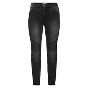 SHEEGO Kavbojke črn denim
