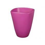eoshop Pokrov za cvetlični lonec VANDA BARVA ORHIDEJA keramična podloga 14x14x17cm