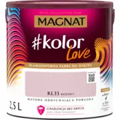 shumee MAT ZRAČNA LATEKSNA BARVA MAGNAT #kolorlove pink KL33 2,5 l