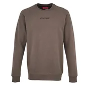 Moški pulover CCM Core Fleece Crew Major Brown XXL