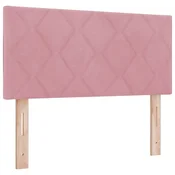 Vidaxl Vzglavje Roza 100 cm Žamet