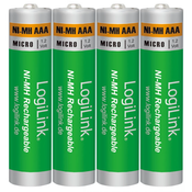 Logilink punjive baterije AAA 1.2V, NiMH, 4kom