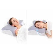 Sproščujoča penasta blazina, ergonomska, udobna, metuljček