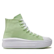 Modne superge Converse Chuck Taylor All Star Motion Platform Stars A08100C Zelena