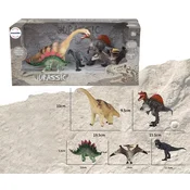Mamido Komplet dinozavrov 5 figuric MT1154