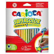 Supercolor trikotniški set 18 maxi barvic - Carioca