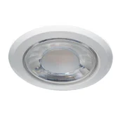 Bioledex LED vgradni reflektor Dekto 10,5cm 60° 15W 2.700K - Kopalnica - bela - Plastika