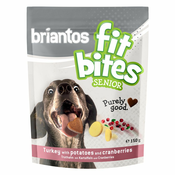 Briantos FitBites Senior - puran s krompirjem in brusnicami - Varčno pakiranje: 3x150 g