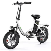 isinwheel isinwheel U4 zložljivo mestno električno kolo 16, 250 W, baterija 36 V 10,4 Ah, doseg do 88 km