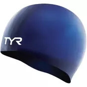 Tyr silicone cap plavo/bijelo