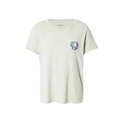 Pepe Jeans Majica BECKA temno modra / pastelno zelena