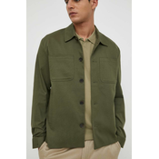 Košulja-jakna Les Deux boja: zelena, za prijelazno razdoblje