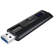 SanDisk Extreme Pro USB izbrisivi memorijski pogon 128 GB USB Tip-A 3.2 Gen 1 (3.1 Gen 1) Crno