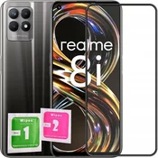 shumee Kaljeno steklo za realme 8I celozaslonski zaslon 5D 9H steklo