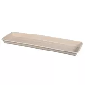 eoshop Podstavek za korito LOBELIA MODERN 40 cm, svetlo rjav, plastičen