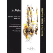 GLINKA M;SONATE INACHEVEE,SAX.ALT ET PIA