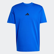 ADIDAS SPORTSWEAR Funkcionalna majica Essentials kobalt modra/črna