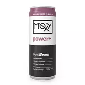 GymBeam Moxy Power+ Energy Drink 330 ml šumsko voce
