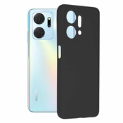 Techsuit Soft Edge Silicone ovitek za Honor X7a črn