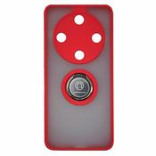 MaxMobile maskica za Honor Magic 6 Lite / Honor X50 5G MATTE RED WITH RING