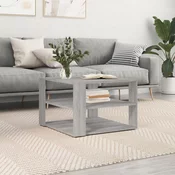 Stolic za kavu boja hrasta 58x58x40 cm konstruirano drvo