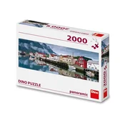 Dino Panoramska sestavljanka Fishermans Village 2000 kosov