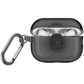 Ovitek UNIQ Case Glase Pro for AirPods Pro 2     Lock Case smoke (UNIQ-AIRPODSPRO2-GLSPGSMK)