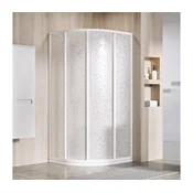 Ravak 3114O10211 - štiridelna četrtkrožna tuš kabina SUPERNOVA 80x80 cm bela