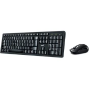 Genius smart KM-8200 wireless USB US crna tastatura + miš