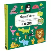 shumee Magnetistories African Animals Magnetic Puzzle, Janod