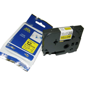 Fenix TZ-631 RUMEN trak - ČRN izpis ( TZ631), 12mm trak, dolžine 8m, laminated - obstojen v ekstremnih pogojih