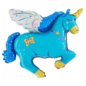 Grabo Folija balon Pony Blue Samorog 91 cm, 1 kos.
