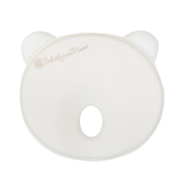 Kikka Boo ergonomski jastuk s memorijskom pjenom Bear Airknit, White - Bijela