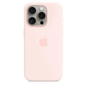 APPLE IPhone 15 Pro Max Silicone Case w MagSafe - Light Pink (mt1u3zm/a)