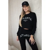 Set with black Atlanta print
