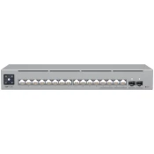 Ubiquiti 16-port, Layer 3 Etherlighting switch 2.5 GbE and versatile mounting options, 4x 2.5 GbE RJ45 ports, 12x GbE RJ45 ports, 2x 10G SFP+ ports - USW-PRO-MAX-16-EU