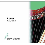 BOW BRAND STRUNA ZA HARFO ČREVO LEVER SI/B 25 4 OCT