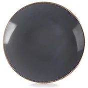 Orion GLAZE sivi keramicki tanjur za veceru 27 cm