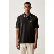 Armani Exchange polo majica moška bombažna