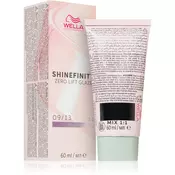 Wella Professionals Shinefinity Zero Lift Glaze demi-permanentna barva za lase odtenek 09/13 - Toffee Milk 60 ml