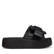 Natikači Melissa Melissa Free Fuzzy Slide Platform Ad 37835 Črna