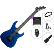 Jackson JS11 Dinky AH SET 2 Metallic Blue Elektricna gitara