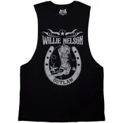 Willie Nelson Majica Outlaw Unisex Black S