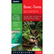 SIDARTA Zemljevid BOVEC-TRENTA OUTDOOR