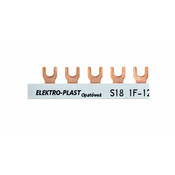 shumee Priključna zbiralka 1P 63A 12mm2 viličasta (18 modulov) 1F S18 1F-10 45.308
