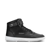 Barefoot superge Barebarics Zing - High Top - črno-bele - usnje - 39