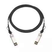 QNAP CAB-DAC30M-SFPP fibre optic cable 3 m SFP+ DAC Black