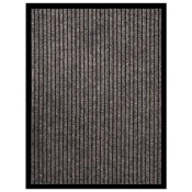 Vidaxl Predpražnik črtast bež 60x80 cm