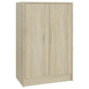 Vidaxl omara za čevlje sonoma hrast 60x35x92 cm iverna plošča