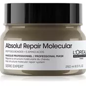 Loreal Professionnel Maska za poškodovane lase Absolute Repair Molecular (Professional Mask) (Neto kolieina 250 ml)